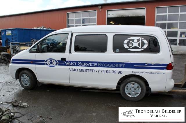 Hyundai H-1 1998-2005 (Type I, Fase 1) , Motorkode: D4BH, Girkassekode: 
