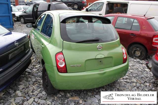 Nissan Micra 2003-2010 (K12) (K12), Motorkode: CR12, Girkassekode: NA