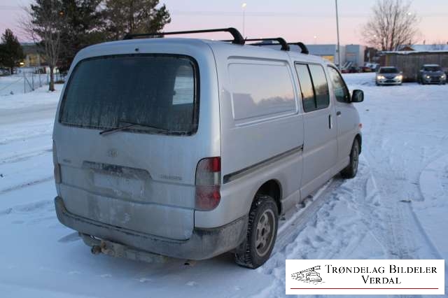 Toyota Hiace 2001-2006 (Fase 2) , Motorkode: 2KD-FTV, Girkassekode: M