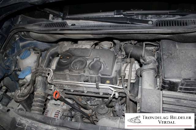 VW Caddy 2004-2010 (Type III, Fase 1) , Motorkode: BLS, Girkassekode: 