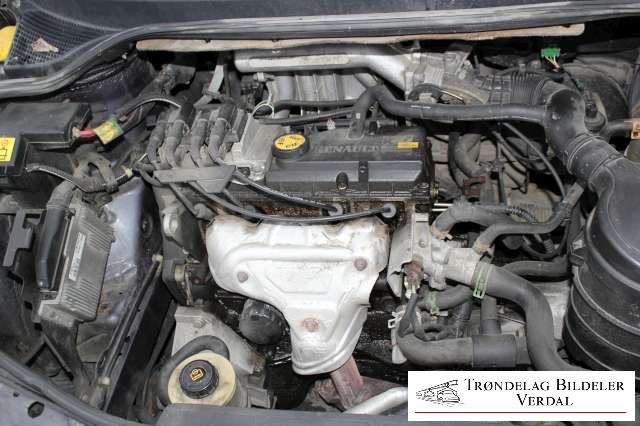 Renault Scenic 1997-1999 (Type I, Fase 1) , Motorkode: K7M A7, Girkassekode: 