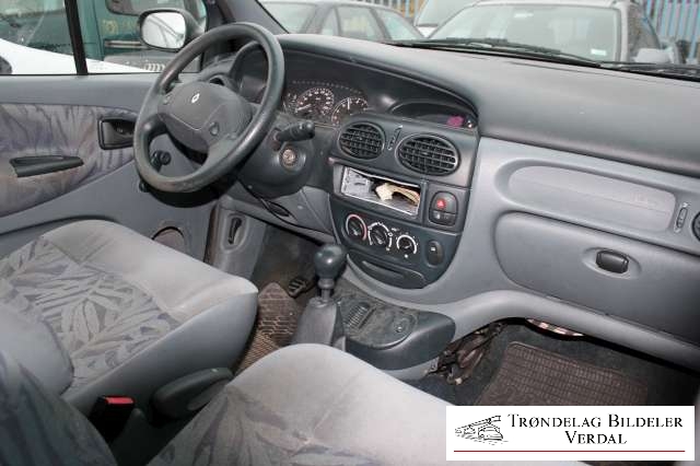 Renault Scenic 1997-1999 (Type I, Fase 1) , Motorkode: K7M A7, Girkassekode: 