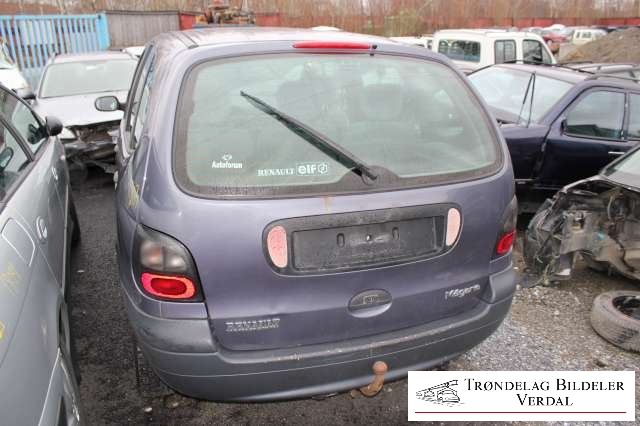 Renault Scenic 1997-1999 (Type I, Fase 1) , Motorkode: K7M A7, Girkassekode: 