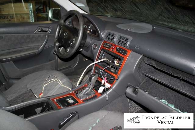 Mercedes C-Klasse 2000-2004 (Fase 1) (W203) (W203), Motorkode: 611962, Girkassekode: A