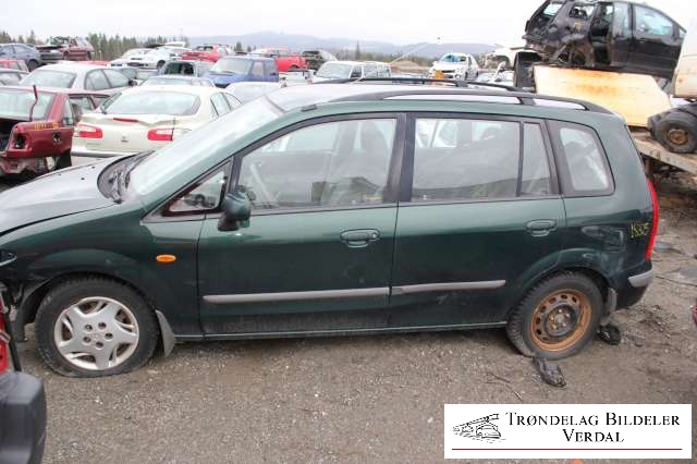 Mazda Premacy 1999-2005 , Motorkode: FP, Girkassekode: NA