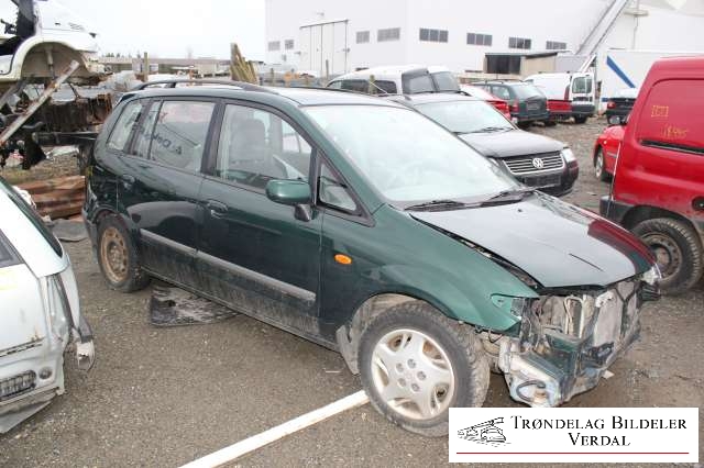 Mazda Premacy 1999-2005 , Motorkode: FP, Girkassekode: NA