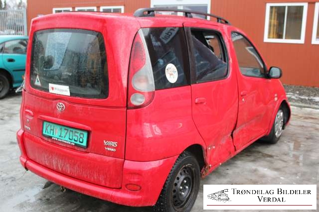 Toyota Yaris Verso 1999-2007 , Motorkode: 1ND-TV, Girkassekode:
