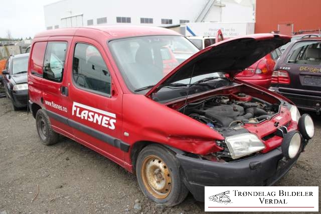 Peugeot Partner 1996-2002 (Type I, Fase 1) , Motorkode: WJY, Girkassekode: M