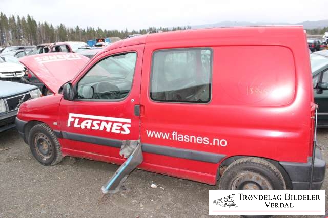 Peugeot Partner 1996-2002 (Type I, Fase 1) , Motorkode: WJY, Girkassekode: M