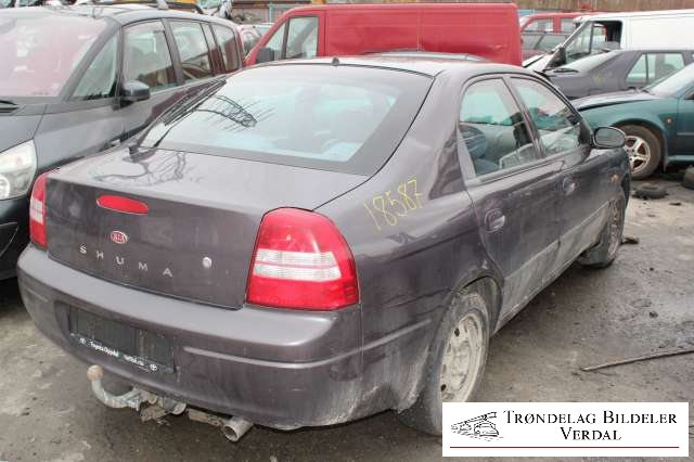 Kia Shuma 1998-2001 (Type I) , Motorkode: BF??????, Girkassekode: 