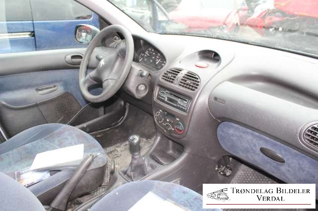 Peugeot 206 1998-2007 , Motorkode: KFX, Girkassekode: 