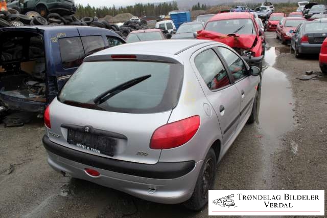 Peugeot 206 1998-2007 , Motorkode: KFX, Girkassekode: 