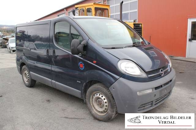 Opel Vivaro A 2001-2006 , Motorkode: F9QU7, Girkassekode: NA