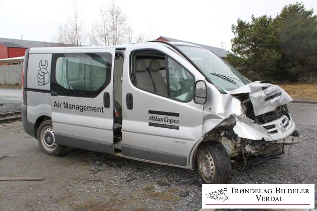 Nissan Primastar 2006-2014 , Motorkode: M9R E7, Girkassekode: