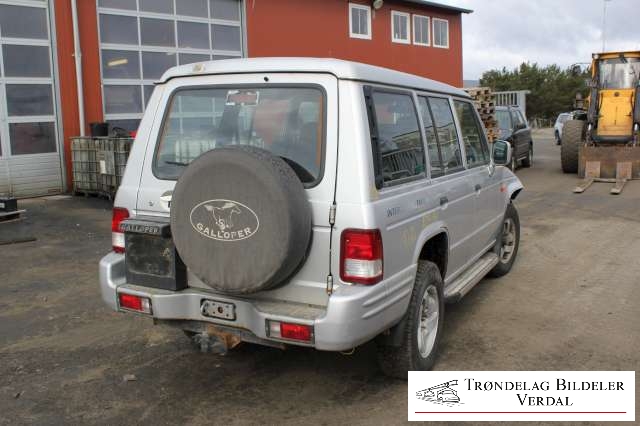 Hyundai Galloper 1998-2003 , Motorkode: D4BH, Girkassekode: 