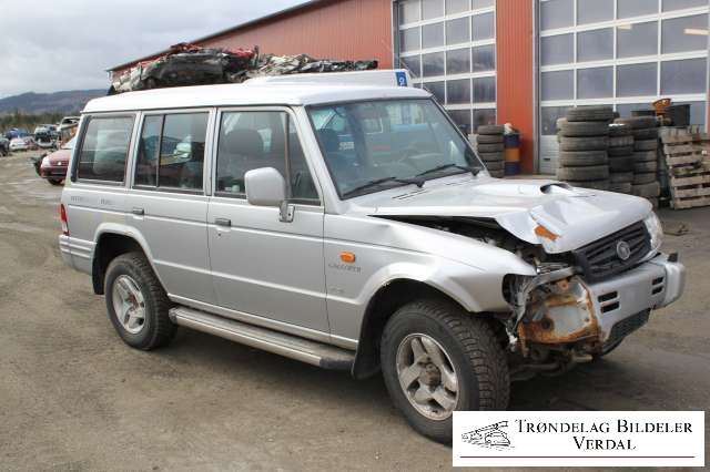 Hyundai Galloper 1998-2003 , Motorkode: D4BH, Girkassekode: 