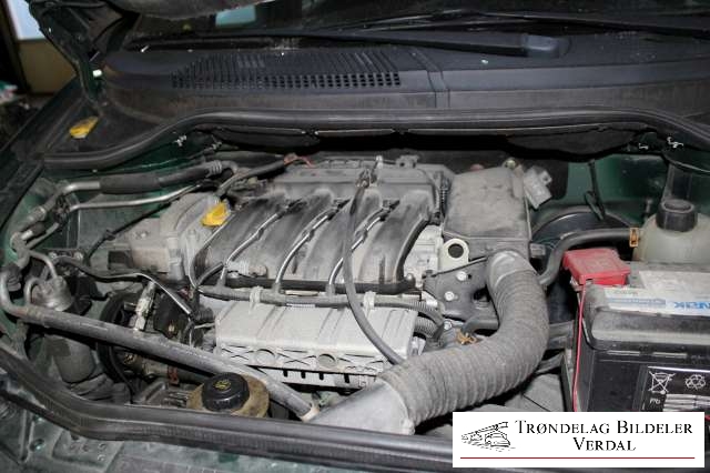Renault Scenic 1999-2003 (Type I, Fase 2) , Motorkode: K7M B7, Girkassekode: 