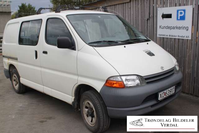 Toyota Hiace 1996-2001 (Fase 1) , Motorkode: 2L-T, Girkassekode: M