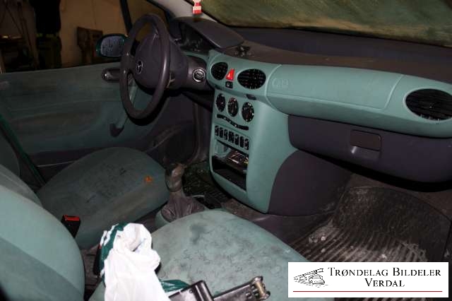 Mercedes A-Klasse 1998-2004 (W168) (W168), Motorkode: 166960, Girkassekode: NA