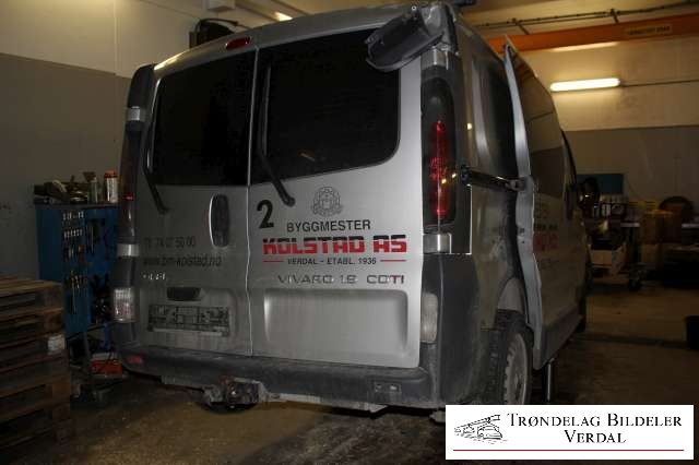 Opel Vivaro A 2001-2006 , Motorkode: F9QU7, Girkassekode: 