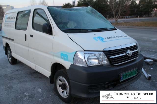 Toyota Hiace 2007-2012 (Fase 3) , Motorkode: 2KD-FTV, Girkassekode: 