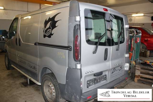 Opel Vivaro A 2001-2006 , Motorkode: F9QU7, Girkassekode: