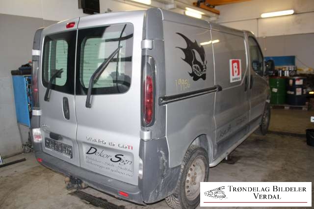 Opel Vivaro A 2001-2006 , Motorkode: F9QU7, Girkassekode: