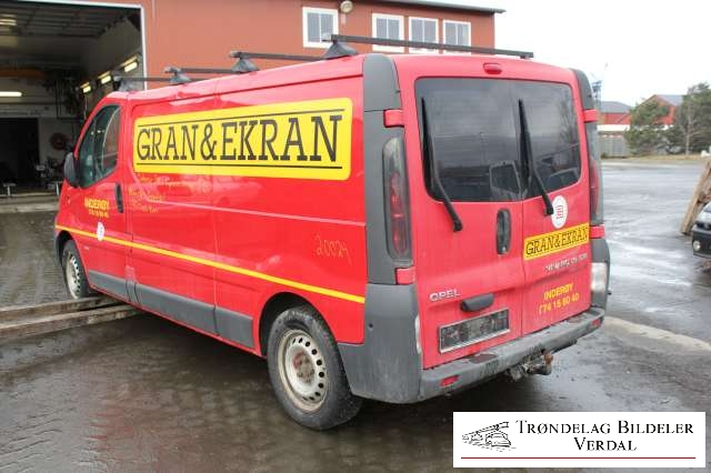 Opel Vivaro A 2001-2006 , Motorkode: F9QU7, Girkassekode: