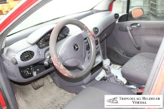 Mercedes A-Klasse 1998-2004 (W168) (W168), Motorkode: 166960, Girkassekode: NA