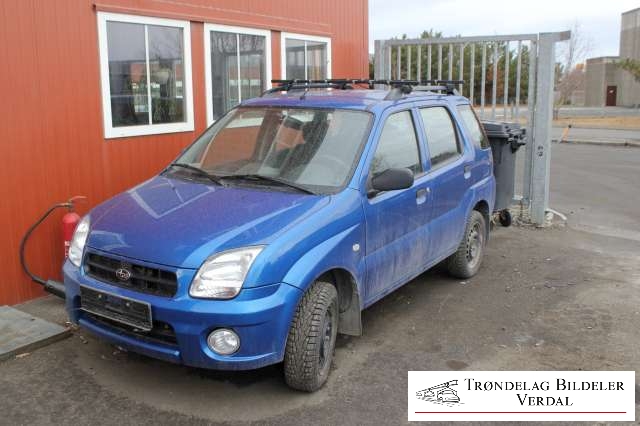 Subaru Justy 2003-2007 (Type III) , Motorkode: M13A, Girkassekode: 