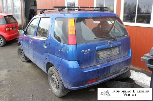 Subaru Justy 2003-2007 (Type III) , Motorkode: M13A, Girkassekode: 