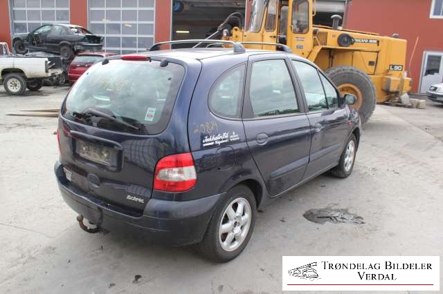 Renault Scenic 1999-2003 (Type I, Fase 2) , Motorkode: K4M A7, Girkassekode: 