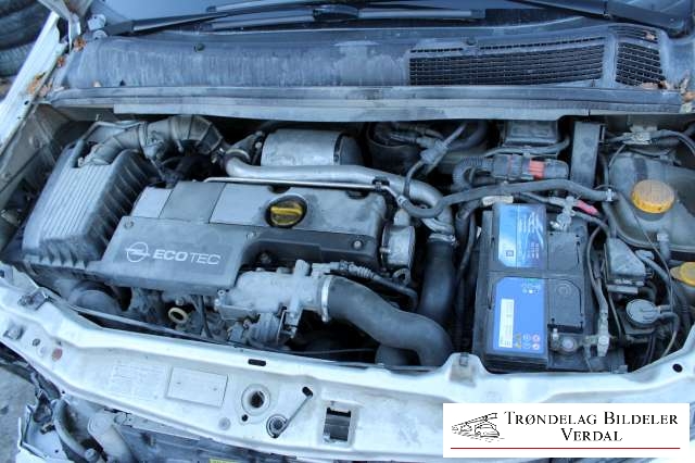 Opel Zafira A 1999-2005 , Motorkode: Y20DTH, Girkassekode: