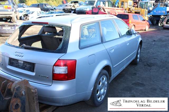 Audi A4 2001-2004 (Type II) (B6) (B6), Motorkode: AVF, Girkassekode: