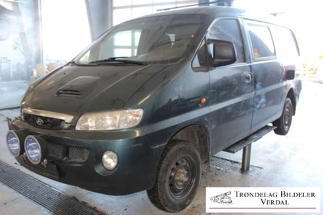Hyundai H-1 1998-2005 (Type I, Fase 1) , Motorkode: D4BH, Girkassekode: 5 TR MAN