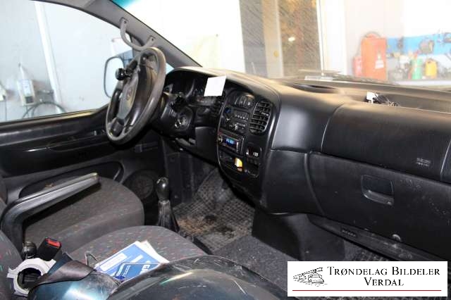 Hyundai H-1 1998-2005 (Type I, Fase 1) , Motorkode: D4BH, Girkassekode: 5 TR MAN