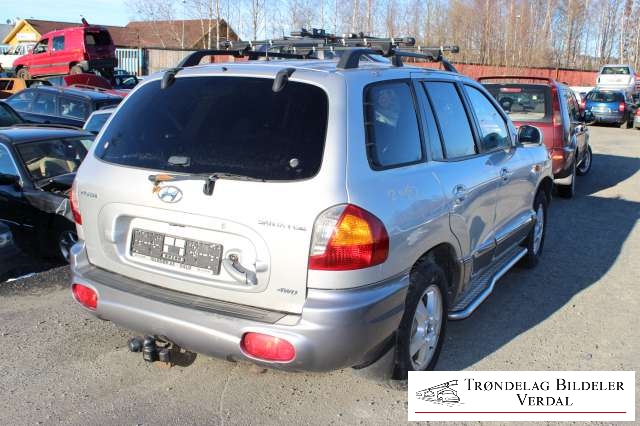 Hyundai Santa Fe 2001-2006 (Type I) , Motorkode: D4EA, Girkassekode:
