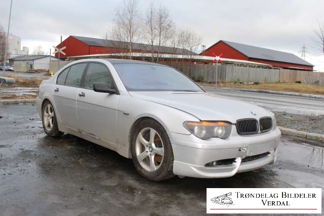 BMW 7-Serie 2000-2008 (E65/E66/E67/E88) (E65/E66/E67/E88), Motorkode: NA, Girkassekode: NA