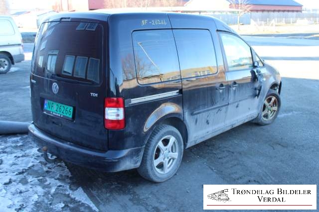 VW Caddy 2004-2010 (Type III, Fase 1) , Motorkode: BLS, Girkassekode: 5 MAN. JCS