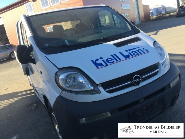 Opel Vivaro A 2001-2006 , Motorkode: F9Q-760, Girkassekode: 