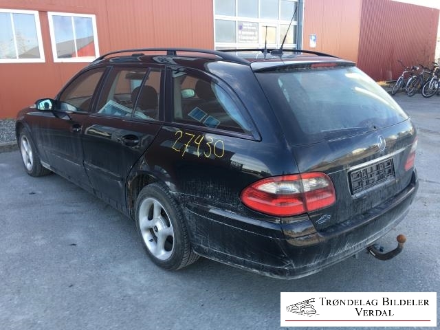 Mercedes E-Klasse 2002-2006 (Fase 1) (W211) (W211), Motorkode: 646 961, Girkassekode: