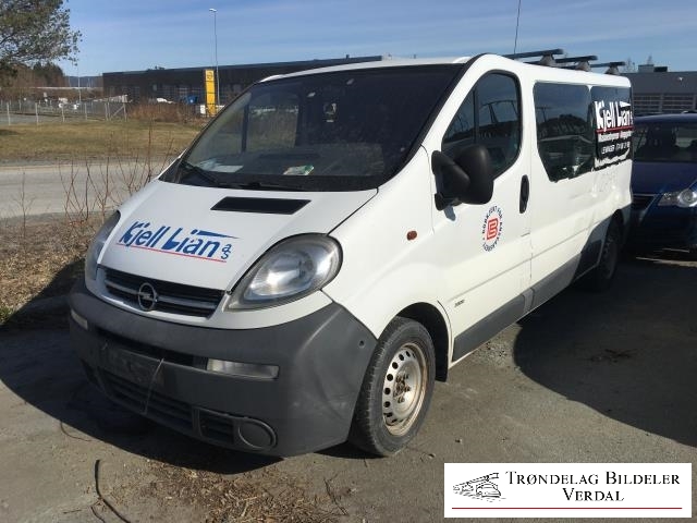 Opel Vivaro A 2001-2006 , Motorkode: G9U 730, Girkassekode: 