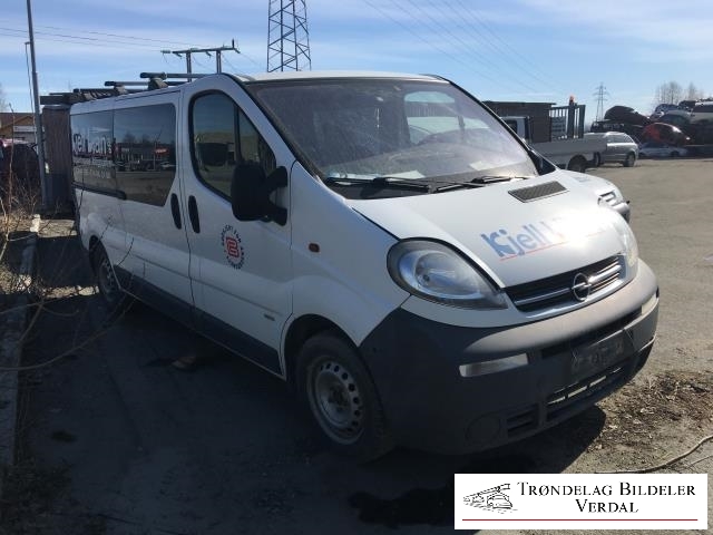Opel Vivaro A 2001-2006 , Motorkode: G9U 730, Girkassekode: 