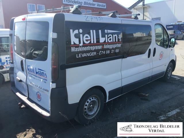 Opel Vivaro A 2001-2006 , Motorkode: G9U 730, Girkassekode: 
