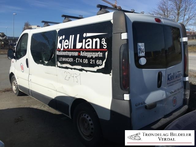 Opel Vivaro A 2001-2006 , Motorkode: G9U 730, Girkassekode: 