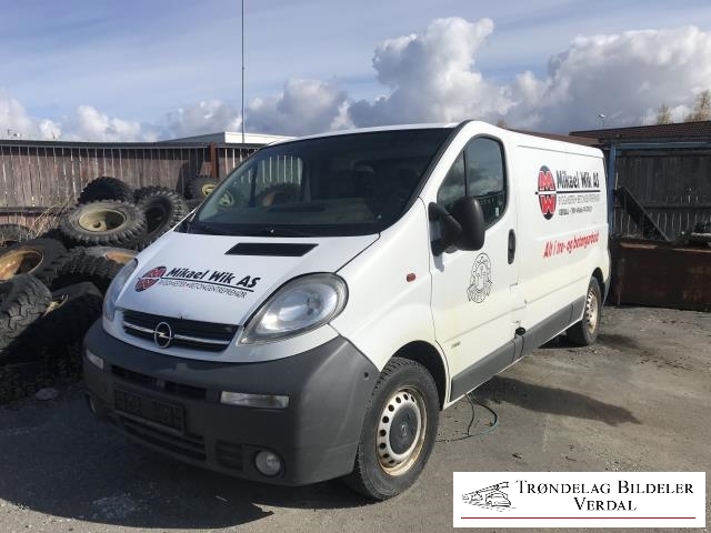 Opel Vivaro A 2001-2006 , Motorkode: F9QU7, Girkassekode: 