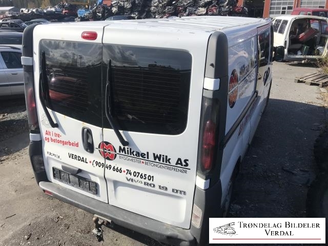Opel Vivaro A 2001-2006 , Motorkode: F9QU7, Girkassekode: 