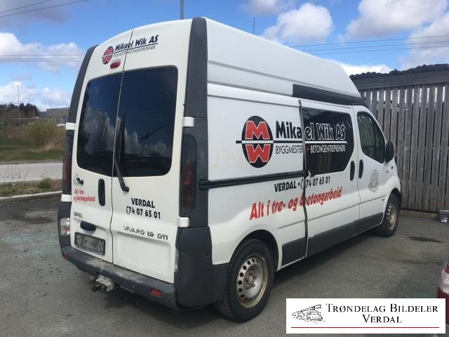 Opel Vivaro A 2001-2006 , Motorkode: F9QU7, Girkassekode: