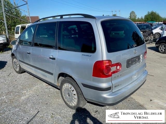 VW Sharan 2000-2010 (Type I, Fase 2) , Motorkode: ASZ, Girkassekode: 