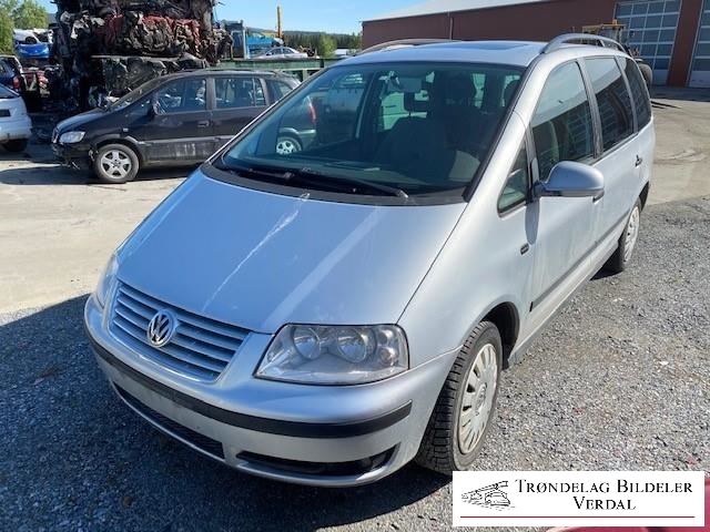 VW Sharan 2000-2010 (Type I, Fase 2) , Motorkode: ASZ, Girkassekode: 